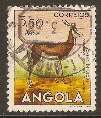 Angola 1953 3a.50c Fauna Series-Springbok. SG499.